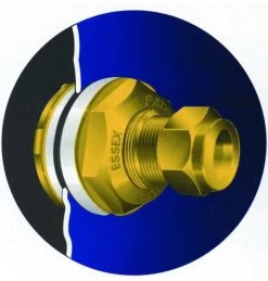 2 1/4″ Curved Essex Cylinder Flange – E2R