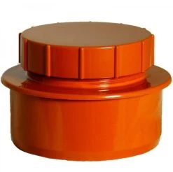 FLOPLAST Underground Drain 110mm Screwed Access Cap
