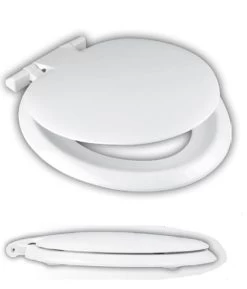 Celmac Sonata White Toilet Seat
