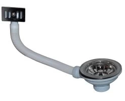 1 1/2 Inch Basket Waste Strainer With Rectangular Outlet