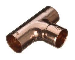 28mm Swept Tee – End Feed