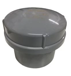FLOPLAST 110mm Grey External Air Admittance Valve AV110