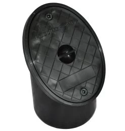 Solvent Soil Pipe Oval Rodding Eye – Black