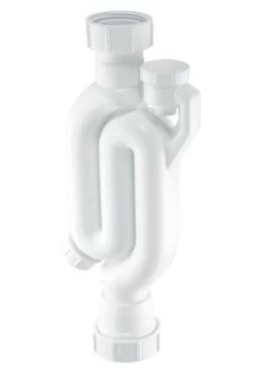 McAlpine X10V 1.25 Inch Antisiphon Straight Trap With Eye