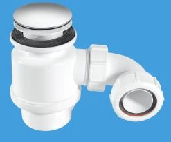 Standard Shower Trap With 70mm Stainless Steel Mushroom – STW4M