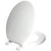 CELMAC Woody Paramount White Moulded Wood Toilet Seat