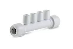 Hep2O 22mm X 10mm 4 Port Open Rail Manifold
