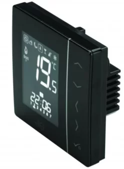Speedfit STAT2B AURA 230v Black Thermostat & Hot Water