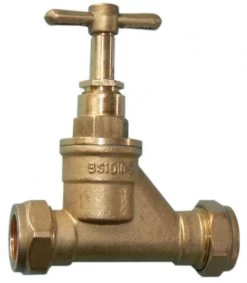 20mm MDPE Brass Stopcock