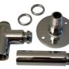 8mm X 4″ Chrome Gas Restrictor Elbow Kit
