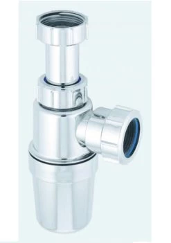 McAlpine 1 1/4″ Chrome Adjustable Inlet Bottle Trap – CAA10